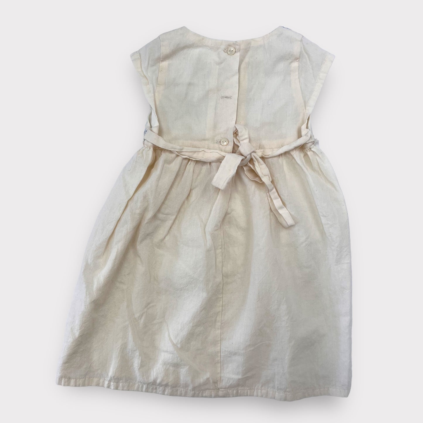 Vintage Embroidered Cotton Dress