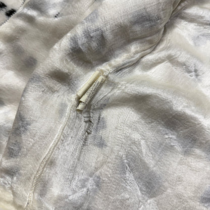 90s Kids Vintage Dalmatian Faux Fur Lined Zip Up Hooded jacket / 5y 6y