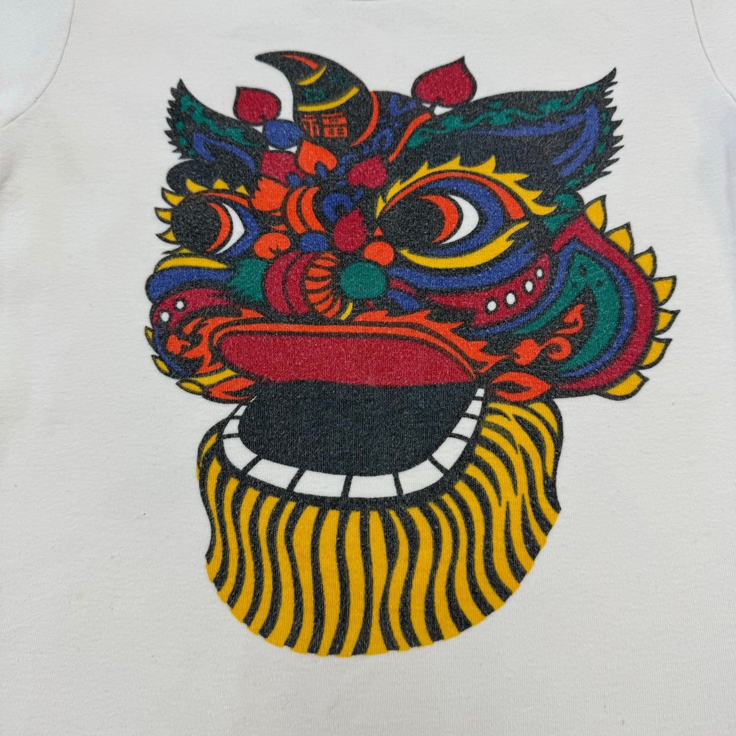 80s Vintage Kids Hong Kong Souvenir T-shirt XS