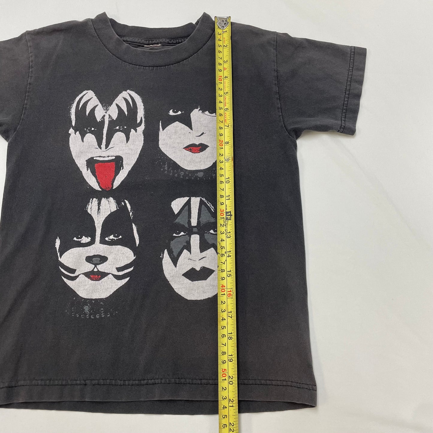 2009 Kids Vintage KISS Tour Tshirt 8-10y Baby Tee