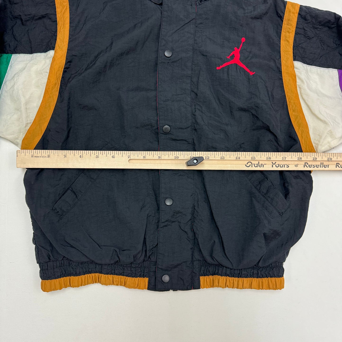 90s Vintage Kids Youth Nike Air Jordan Windbreaker Big Logo