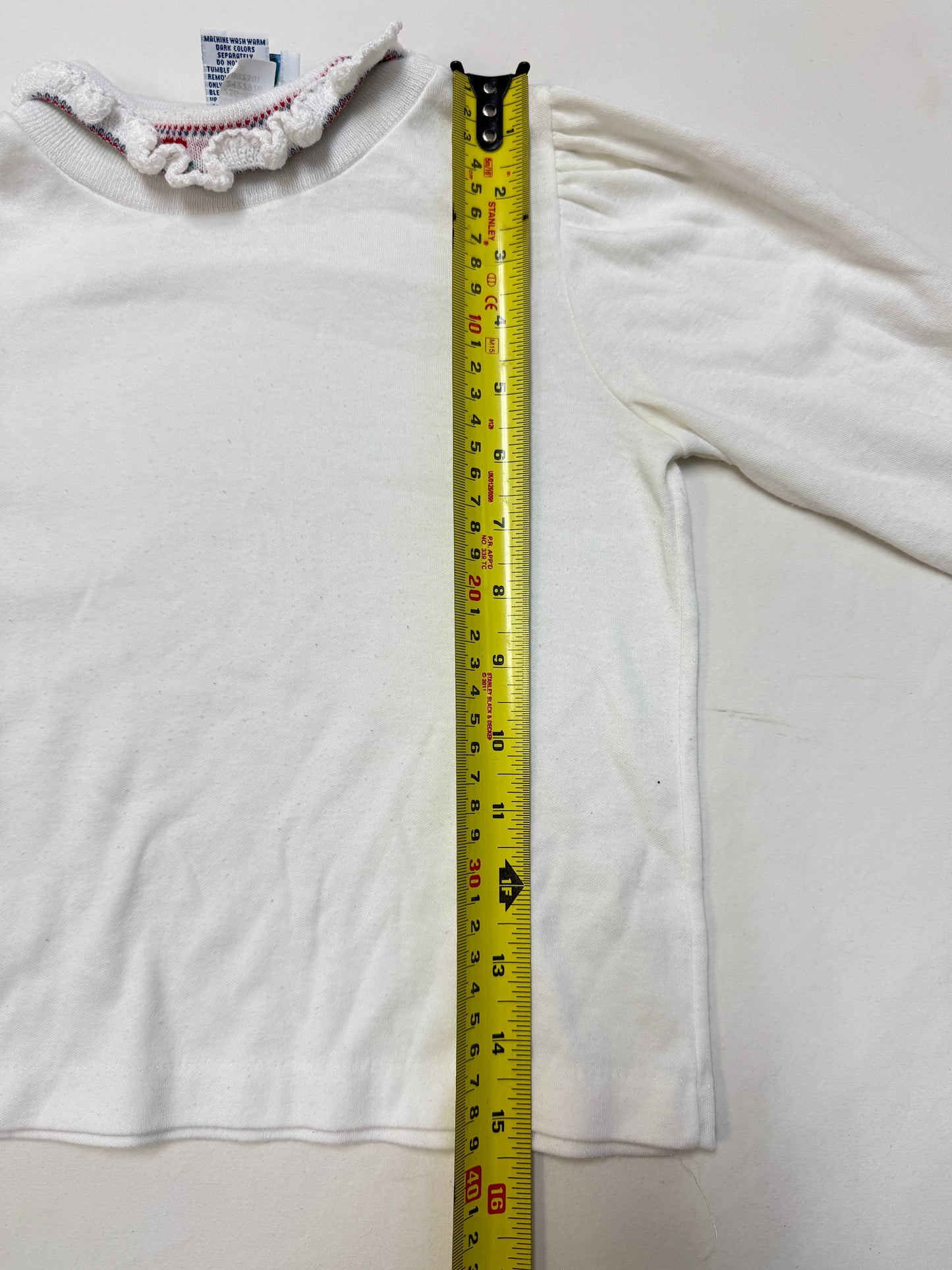 90s Kids Toddler Vintage Oshkosh Bgosh Heart AOP Check Dress and Floral Print Longsleeve Top 2pc Set  set