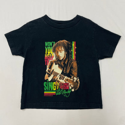 2010 Kids Bob Marley Graphic Tshirt 2-4T