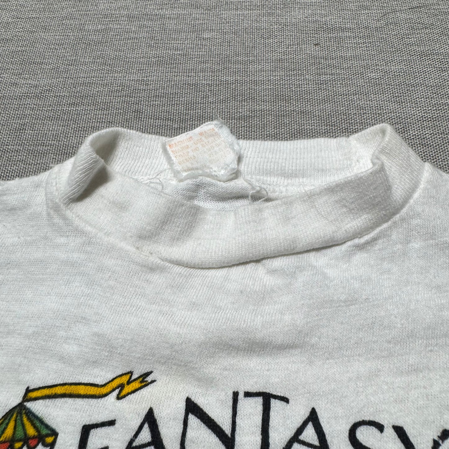 60s Kids Vintage Fantasy Farm Middletown Ohio Souvenir Single Stitch Short Sleeve 100% Cotton T-Shirt Baby Tee