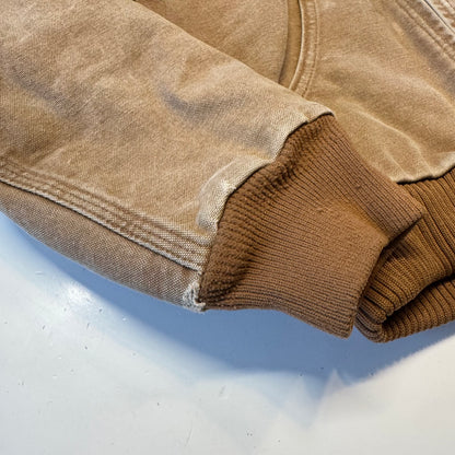 2006 Kids Vintage Carhartt Brown Hooded Active Lined Thick Hooded Jacket /M/ 8Y