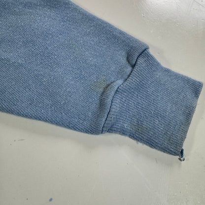 80s Kids Vintage Disney Mickey Mouse Light Blue Pullover Crew Sweatshirt M 6Y 7Y 8Y Made in USA