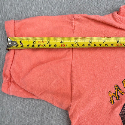 60s Kids Vintage Official Moonshiner Mammoth Cave Souvenir Short Single Short Sleeve T-Shirt S 8Y 9Y 10Y XS Adult