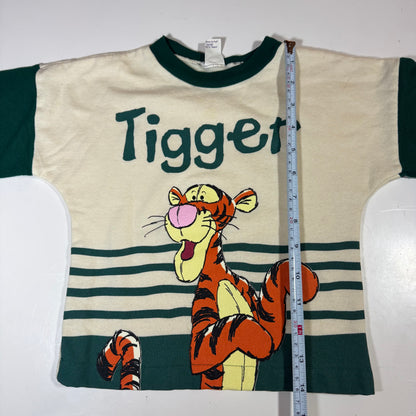 90s 2000s Kids Toddler Vintage Disney Pooh Tiger Pullover Long  Sleeve Light Sweatshirt 2T 3T 4Y