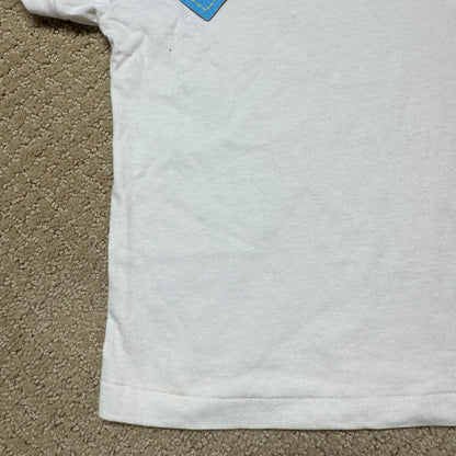 90s Kids Toddler Infant Vintage Baby B’Gosh Oshkosh 2 Piece Set Navy White Star Pattern Overall White T-shirt/ 3m 6m 24m/ Made in USA