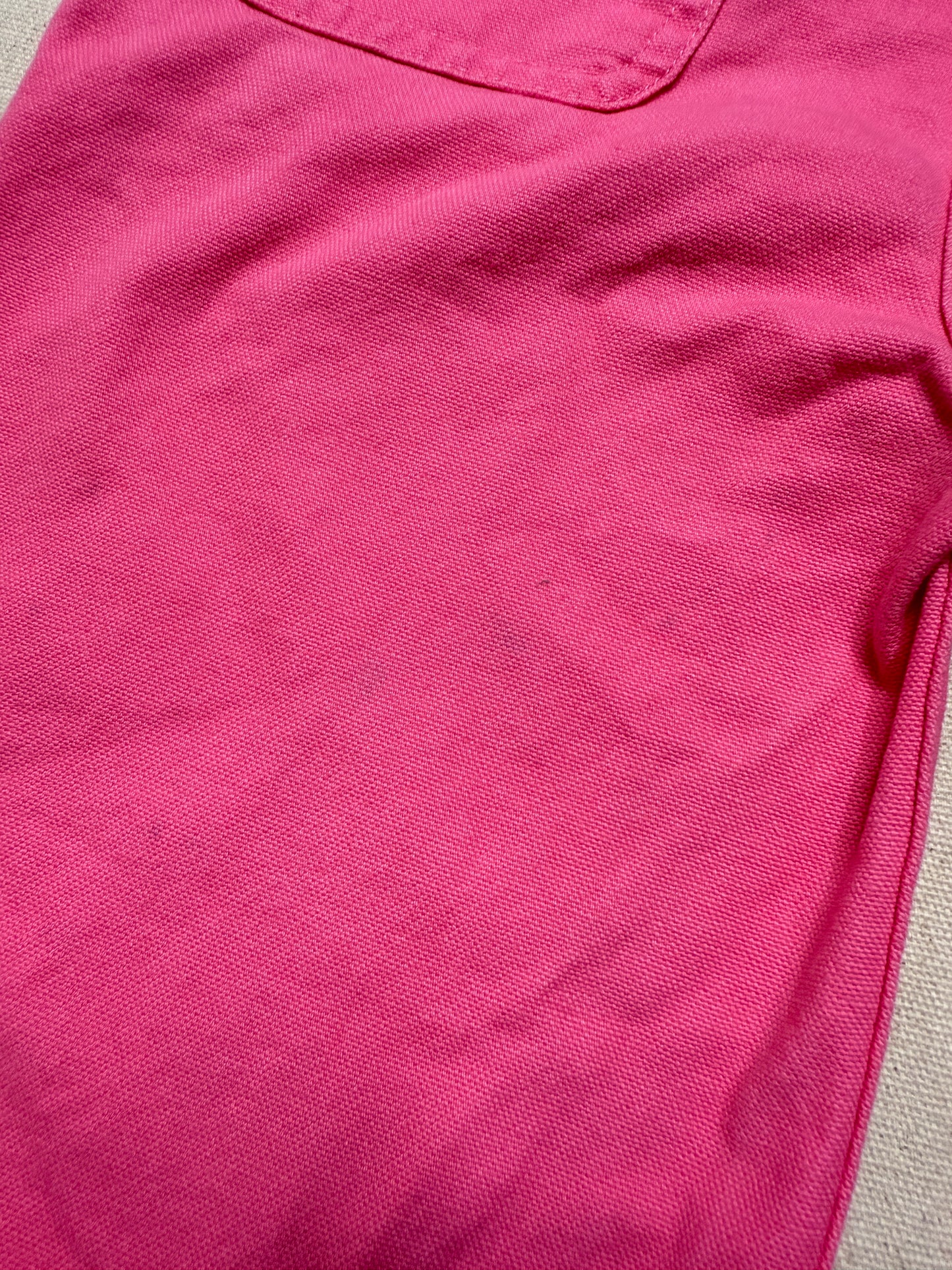 Modern Kids Toddler Carhartt Vivid Pink Bib Cotton Overall / 3T 4T