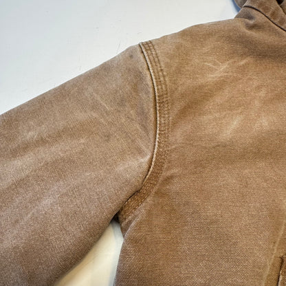2006 Kids Vintage Carhartt Brown Hooded Active Lined Thick Hooded Jacket /M/ 8Y