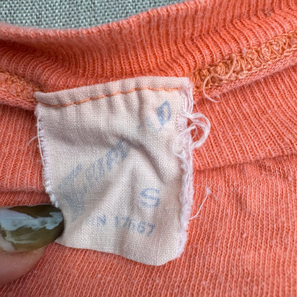 60s Kids Vintage Official Moonshiner Mammoth Cave Souvenir Short Single Short Sleeve T-Shirt S 8Y 9Y 10Y XS Adult