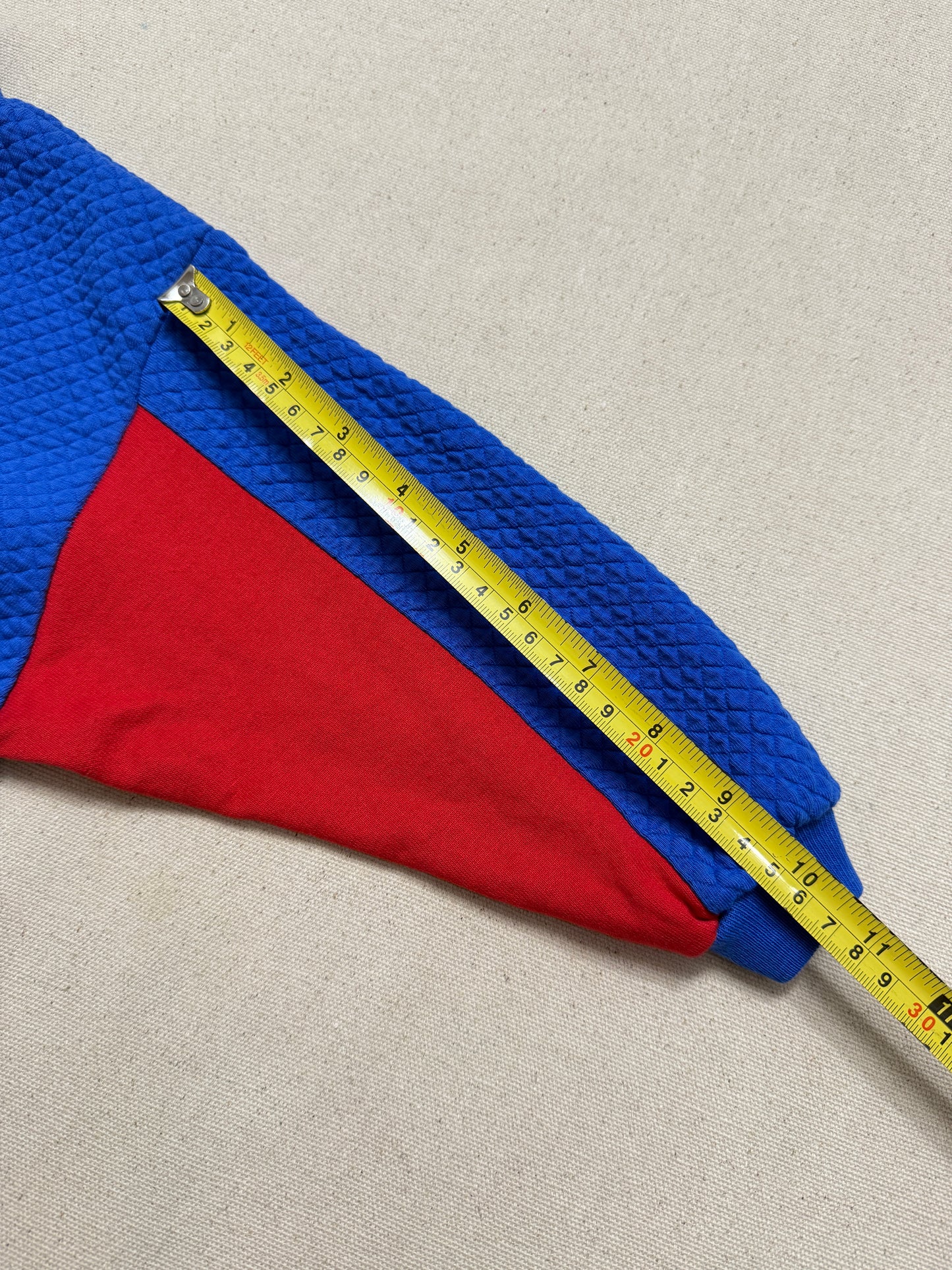 80s 90s Vintage Oshkosh Bgosh Galaxy UFO Multicolour Waffle Longsleeve Top / 3T 4T / Made in USA