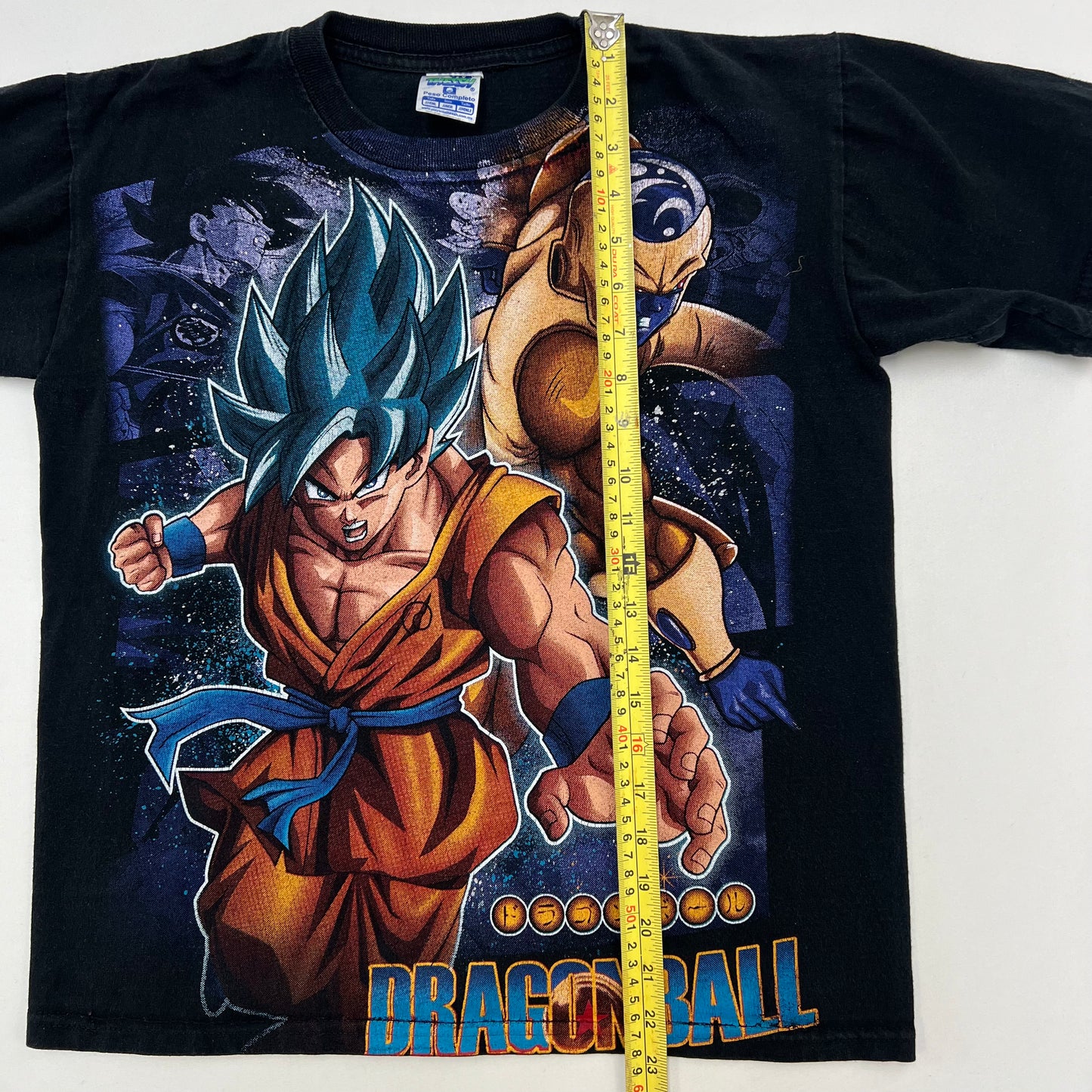 Kids Vintage Dragonball Mexican All Over Print T-shirt