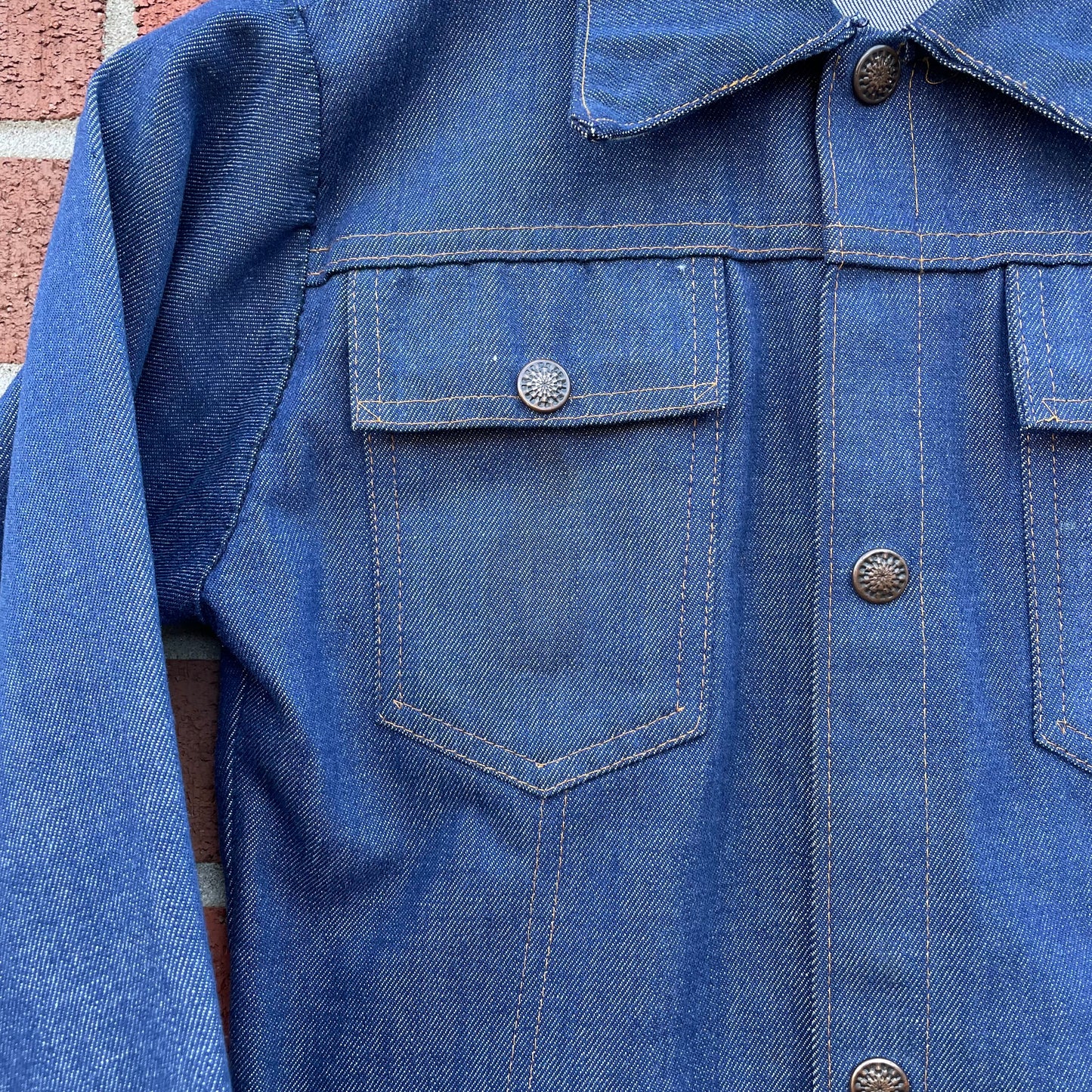 70s/80s Vintage Kids Denim Jacket 7-9yrs