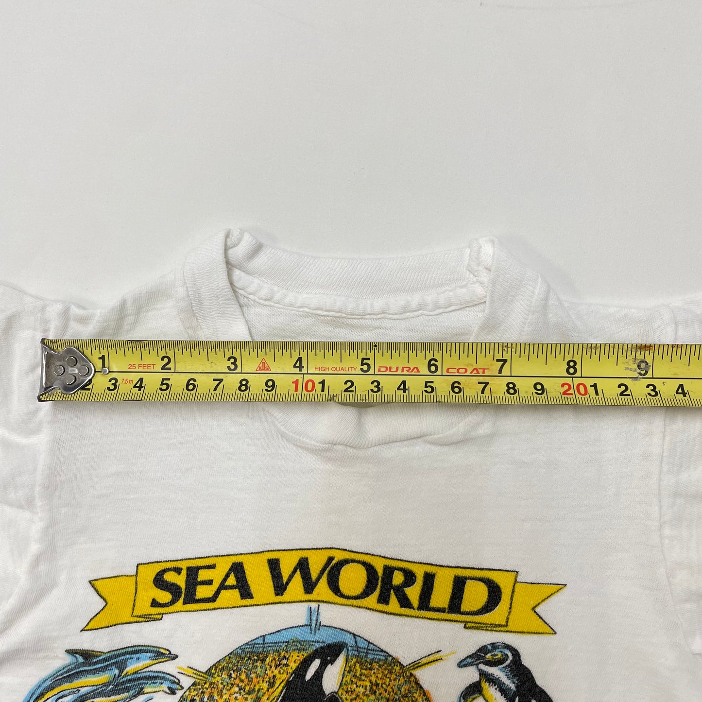 70s Kids Toddler Vintage Sea World Aurora Ohio Sea Animals Water Show Souvenir Tshirt / 2y 3y 4y