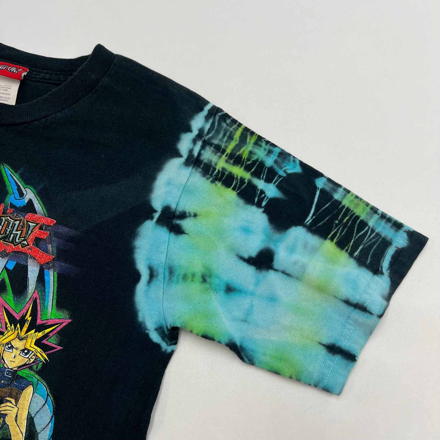 Y2K Kids Vintage Yu-Gi-Oh! Tie Dye T-shirt M(8)