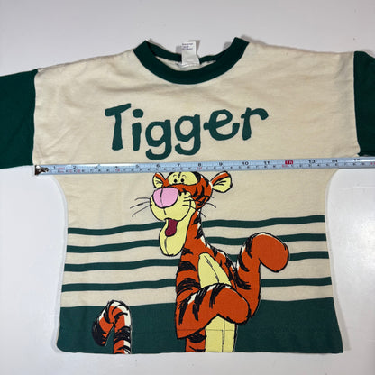 90s 2000s Kids Toddler Vintage Disney Pooh Tiger Pullover Long  Sleeve Light Sweatshirt 2T 3T 4Y