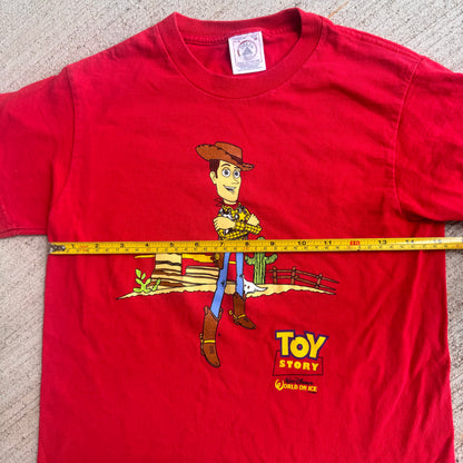 Kids Disney Red Woody 100% Cotton T-Shirt 9Y 10Y 11Y