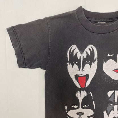 2009 Kids Vintage KISS Tour Tshirt 8-10y Baby Tee