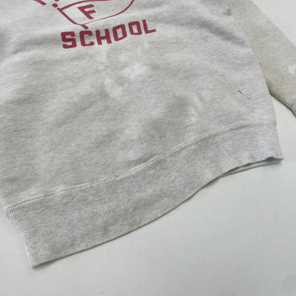 50’s 60’s Kids Youth Vintage FRANKLIN SCHOOL Sweatshirt / 8-10y