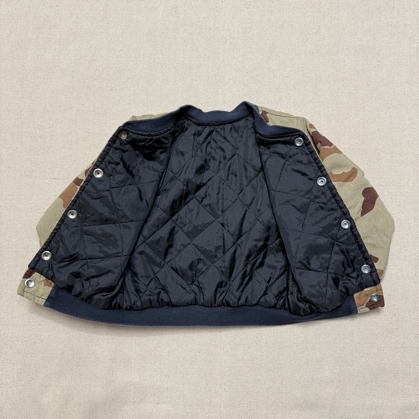 80s 90s Kids Infant Toddler Vintage Hunting Camo Snap Jacket / 18m 24m 2T