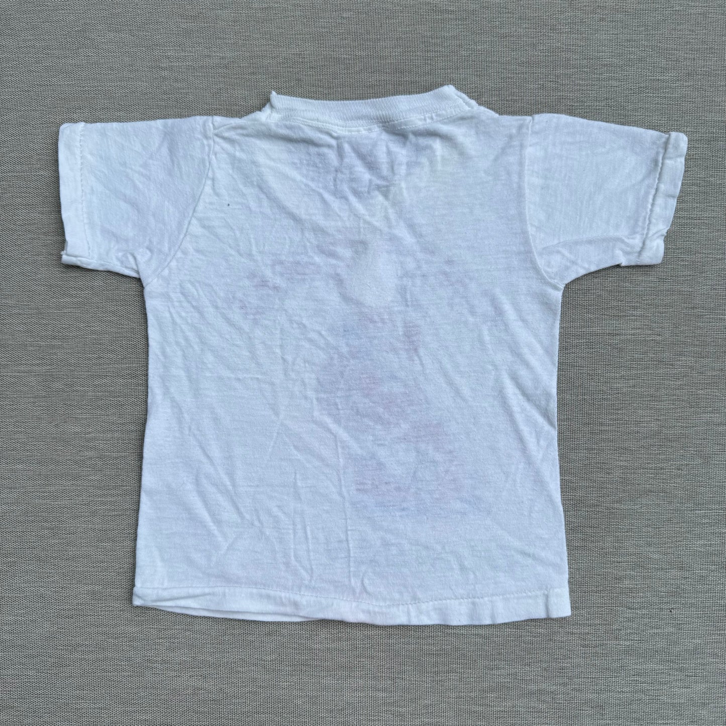 60s Kids Baby Vintage Christmas Santa Claus Michigan White Short Sleeve T-Shirt 12m 24m