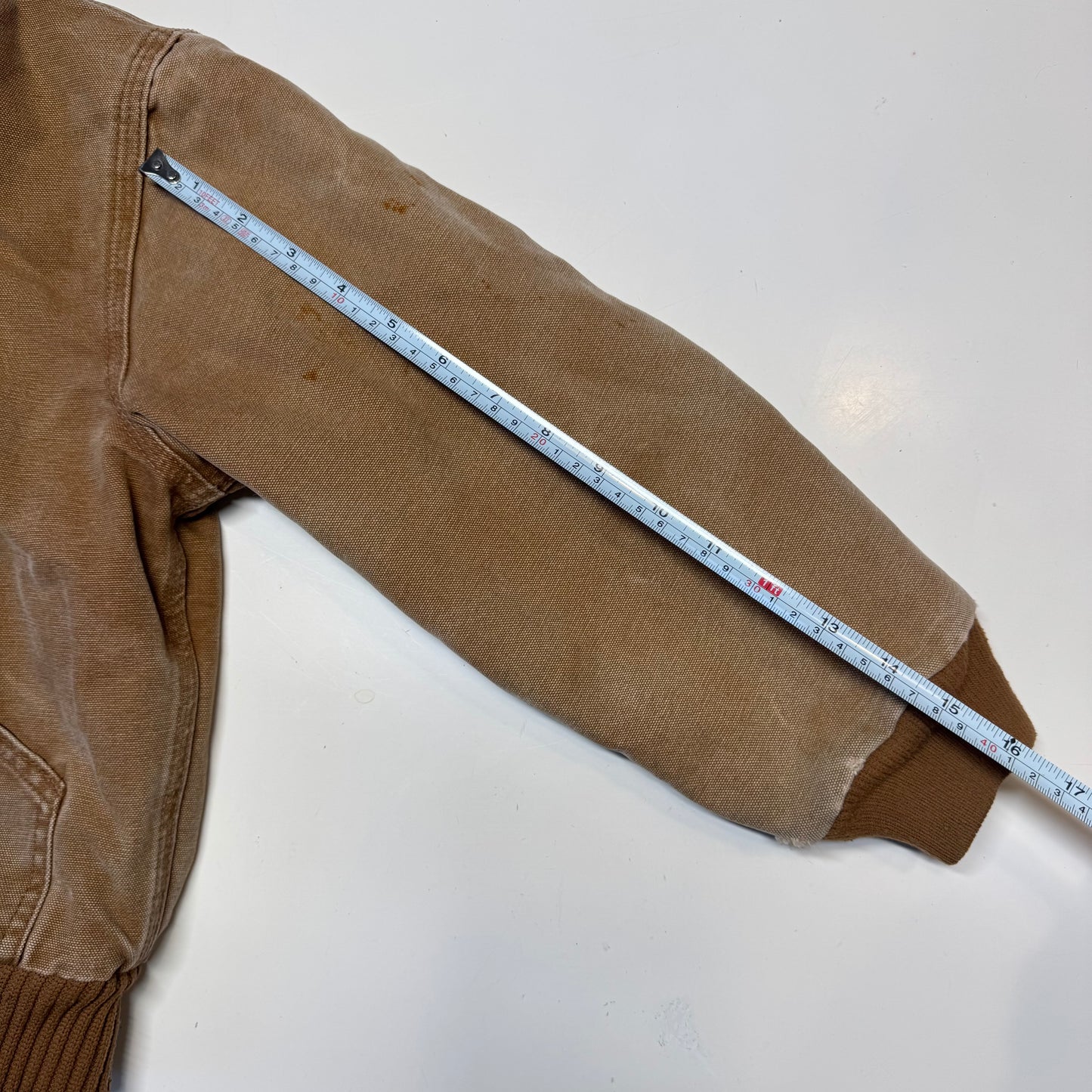 2005 Kids Active Brown Carhartt Lined Thick Warm Hooded Jacket M 8Y