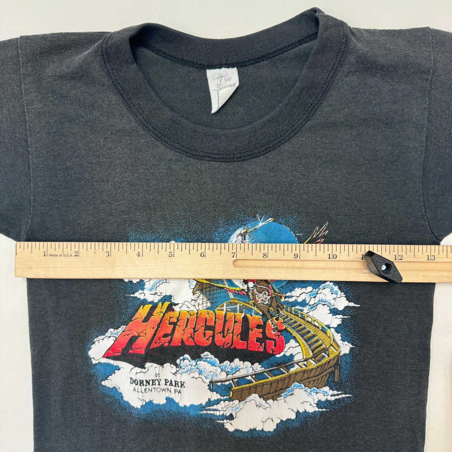 Vintage 70s80s Kids Hercules Print T-Shirt M