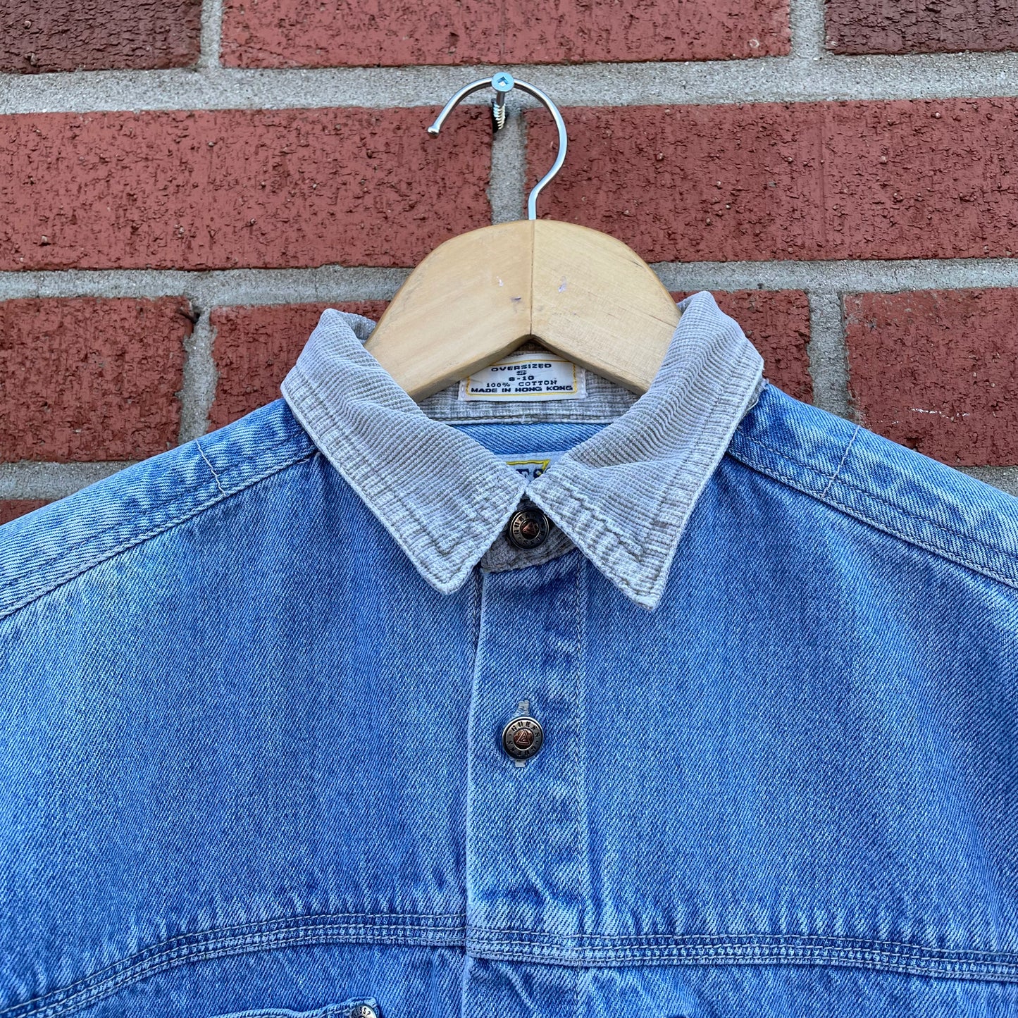 90s Kids Guess Denim Shirt SizeS(10/12)