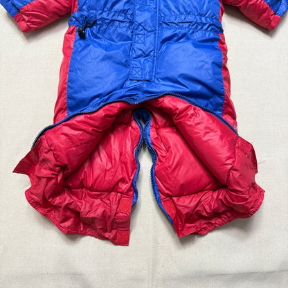 90s Kids Infant Baby Vintage Ralph Lauren Polo Sport Half Zip Up Down Snow Suits / 9m 12m 18m 24m