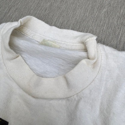 60s Kids Baby Vintage Atlanta Georgia Souvenir Single Stitch Short Sleeve T-Shirt 100% Cotton Off White  2T Made in USA