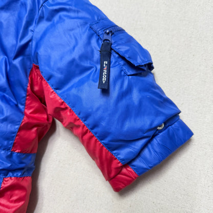 90s Kids Infant Baby Vintage Ralph Lauren Polo Sport Half Zip Up Down Snow Suits / 9m 12m 18m 24m