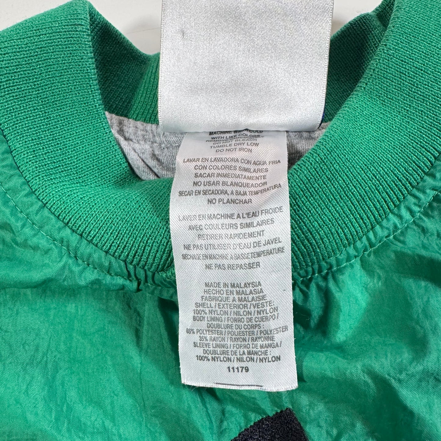 90s Kids Vintage Adidas Light Weight Green Lined Windbreaker Jacket Sweatshirt Big Logo M 5Y