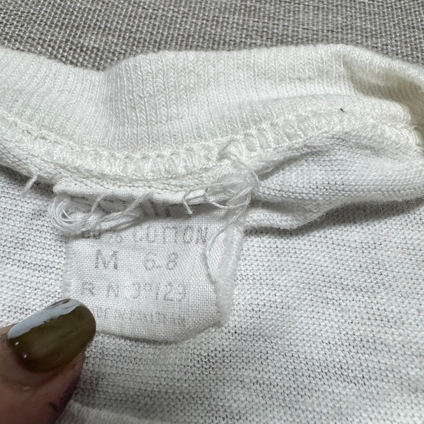 60s Kids Vintage Atlantic City NJ Souvenir Short Sleeve White 100% Cotton T-Shirt M 6Y 7Y 8Y