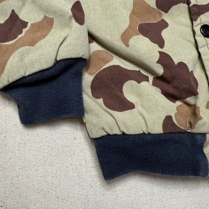 80s 90s Kids Infant Toddler Vintage Hunting Camo Snap Jacket / 18m 24m 2T