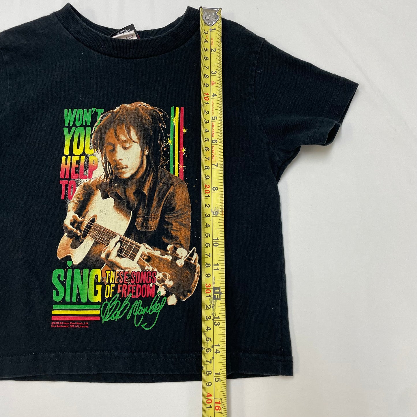 2010 Kids Bob Marley Graphic Tshirt 2-4T