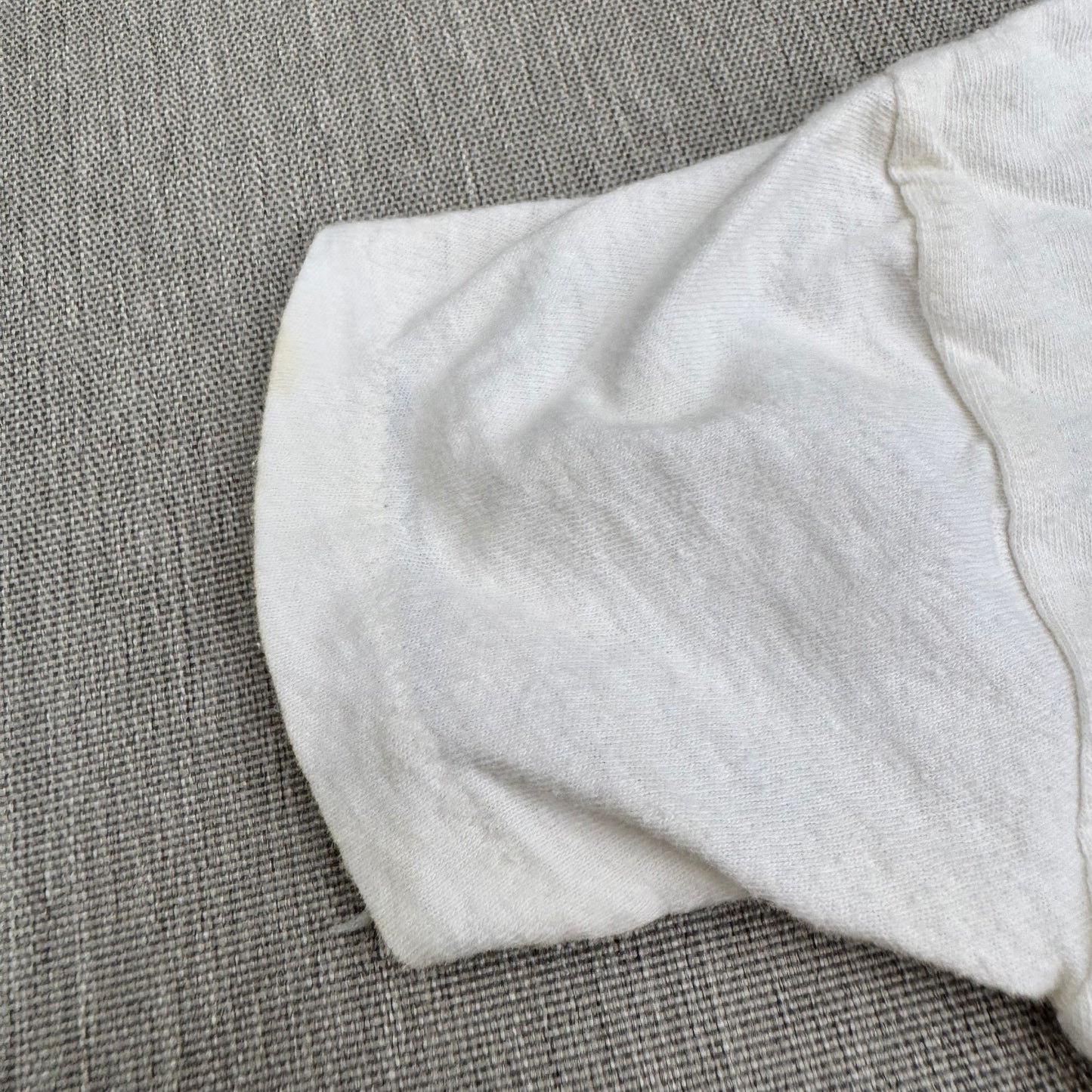 60s Kids Baby Vintage Atlanta Georgia Souvenir Single Stitch Short Sleeve T-Shirt 100% Cotton Off White  2T Made in USA