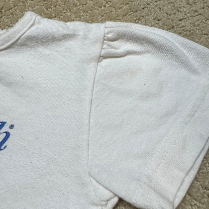 90s Kids Toddler Vintage Baby B’Gosh Oshkosh Floral All Over Print Pant White Tshirt 2pc Set / 24m 2T/ Made in USA Baby