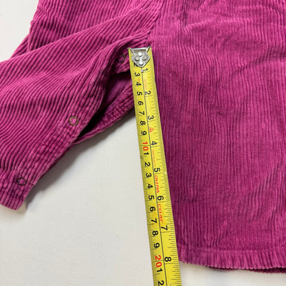2000s Kids Toddler Infant Baby B’Gosh Oshkosh Purple Mauve Cordury Overall/18m/ Made in Canada