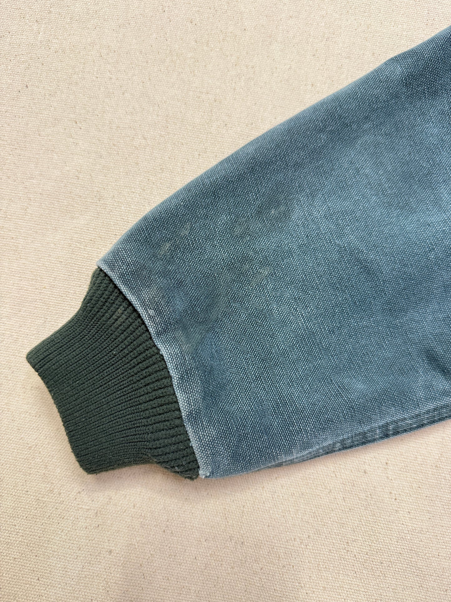 1999 90s Kids Toddler Vintage Carhartt Dark Green Quilted Lined Hooded Active Jacket / 2T 3T 4T