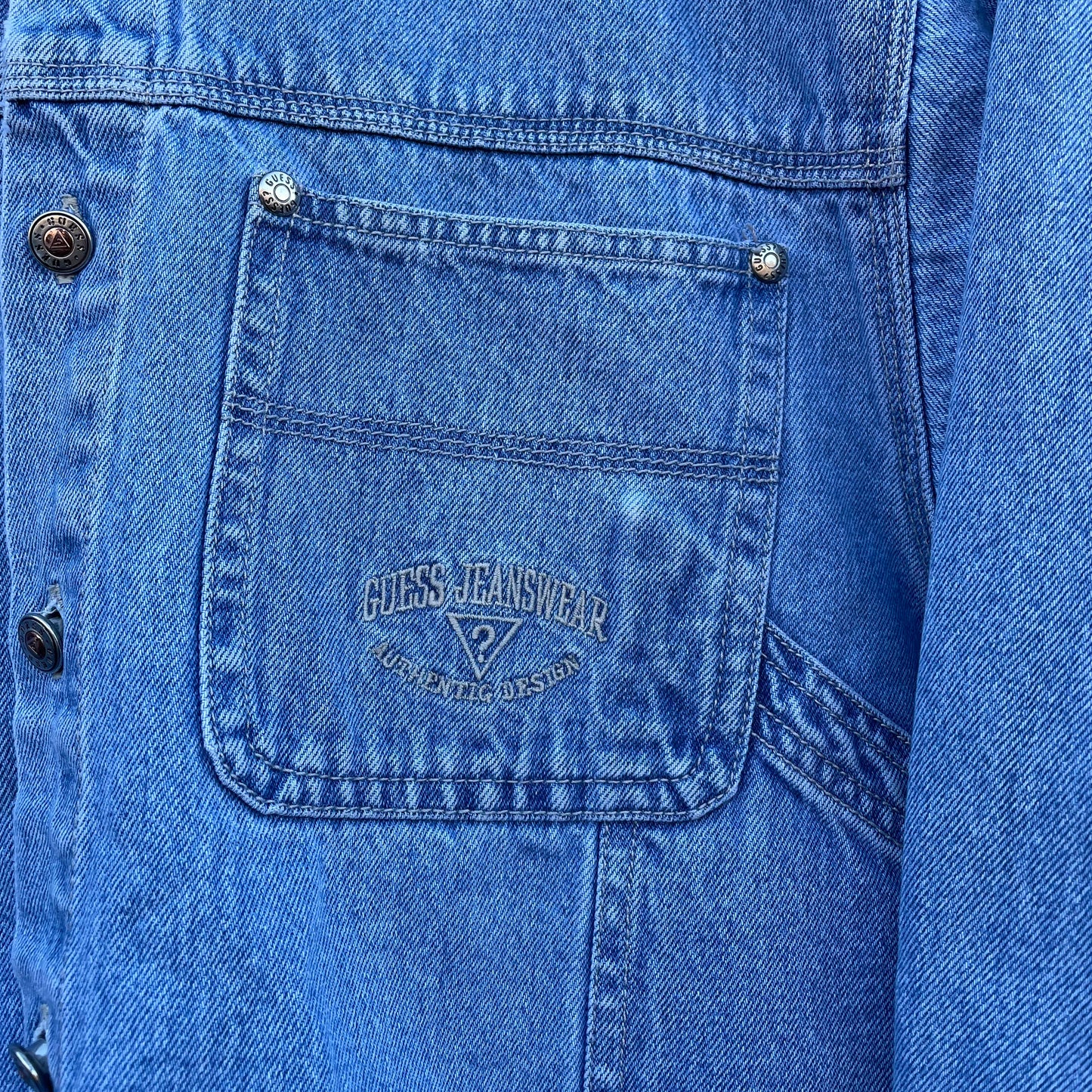 90s Kids Guess Denim Shirt SizeS(10/12)