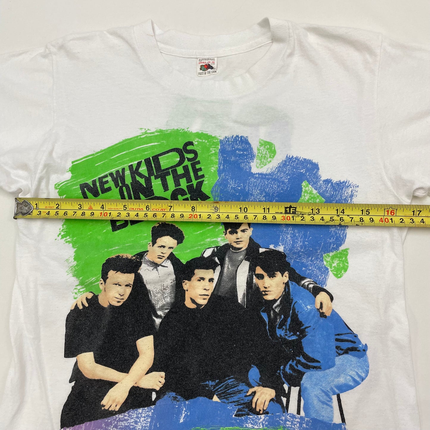 1990 Youth Vintage New Kids On The Block Magic Summer Tour Tshirt 16-18y