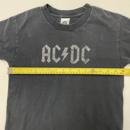 2005 Kids AC/DC Back in Black Tshirt 9-11y Baby Tee