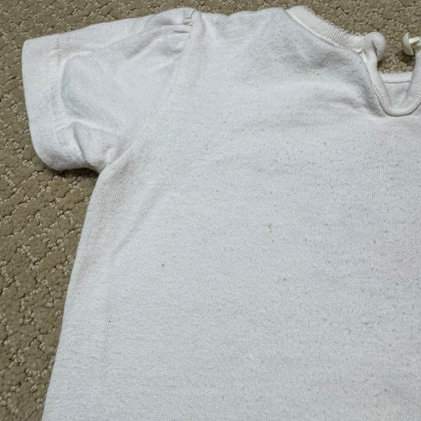 90s Kids Toddler Vintage Baby B’Gosh Oshkosh Floral All Over Print Pant White Tshirt 2pc Set / 24m 2T/ Made in USA Baby