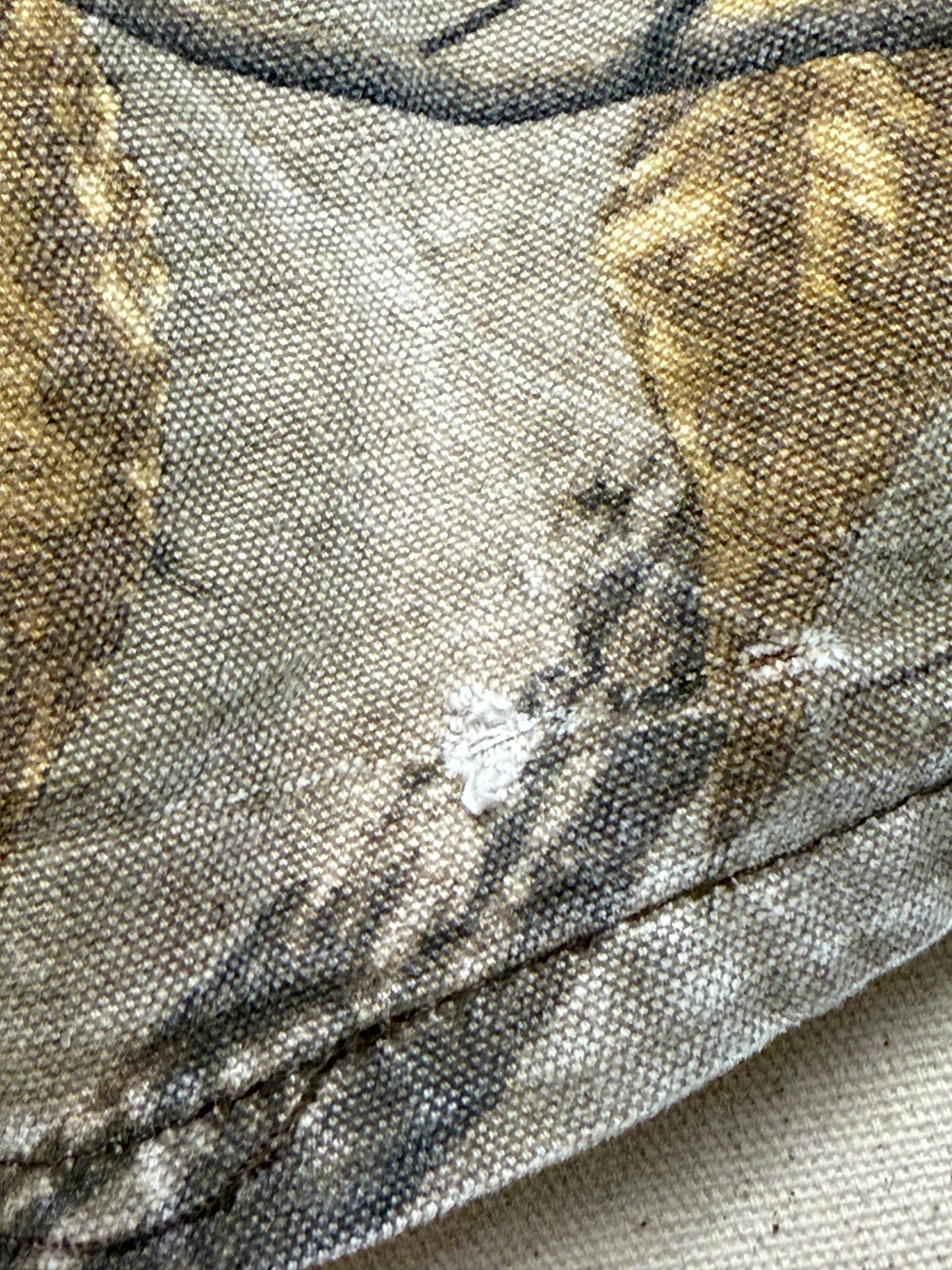 Kids Vintage Carhartt Duck Real Tree Camo Adjustable Waist Pants / 5y 6y