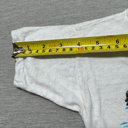 60s Kids Vintage Fantasy Farm Middletown Ohio Souvenir Single Stitch Short Sleeve 100% Cotton T-Shirt Baby Tee