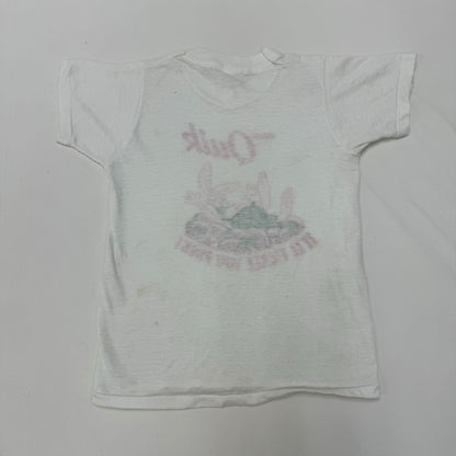 Kids Vintage Nestle Quick Bunny T-Shirt `It’ll tickle you pink’ 10-12