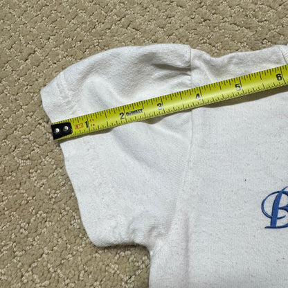 90s Kids Toddler Vintage Baby B’Gosh Oshkosh Floral All Over Print Pant White Tshirt 2pc Set / 24m 2T/ Made in USA Baby