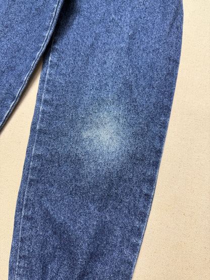 90s Kids Toddler Vintage Oshkosh Bgosh Apple Pattern Denim Pants / 4T 5T / Made in USA